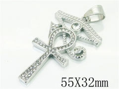 HY Wholesale 316L Stainless Steel Jewelry Popular Pendant-HY13P1409HIE