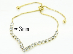 HY Wholesale 316L Stainless Steel Jewelry Bracelets-HY19B0767HHA