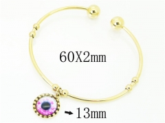 HY Wholesale Stainless Steel 316L Fashion Bangle-HY58B0564KL