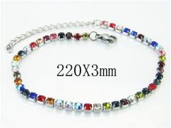 HY Wholesale 316L Stainless Steel Jewelry Bracelets-HY53B0005KL