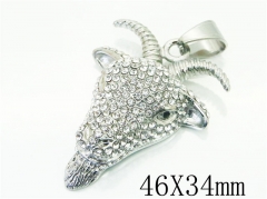 HY Wholesale 316L Stainless Steel Jewelry Popular Pendant-HY13P1526HJT