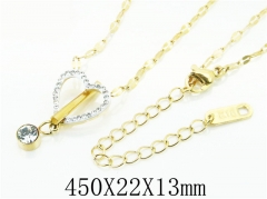 HY Wholesale Stainless Steel 316L Jewelry Necklaces-HY19N0324OA