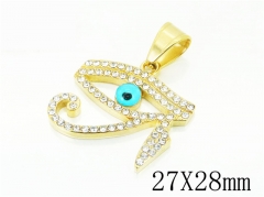 HY Wholesale 316L Stainless Steel Jewelry Popular Pendant-HY13P1550HJZ