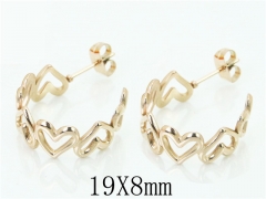 HY Wholesale 316L Stainless Steel Fashion Jewelry Earrings-HY70E0230LV
