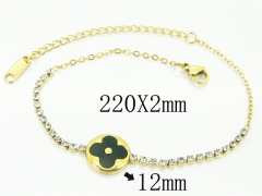 HY Wholesale 316L Stainless Steel Jewelry Bracelets-HY19B0755PW