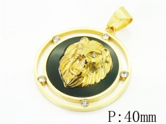 HY Wholesale 316L Stainless Steel Jewelry Popular Pendant-HY13P1589HJL