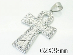 HY Wholesale 316L Stainless Steel Jewelry Popular Pendant-HY13P1405HIL