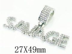 HY Wholesale 316L Stainless Steel Jewelry Popular Pendant-HY13P1546HKL