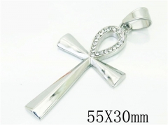 HY Wholesale 316L Stainless Steel Jewelry Popular Pendant-HY13P1411HGG