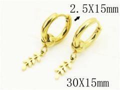 HY Wholesale 316L Stainless Steel Fashion Jewelry Earrings-HY58E1617JL