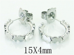 HY Wholesale 316L Stainless Steel Fashion Jewelry Earrings-HY90E0320HIS