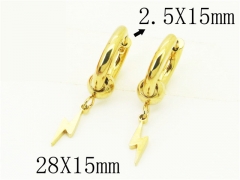 HY Wholesale 316L Stainless Steel Fashion Jewelry Earrings-HY58E1621JLD