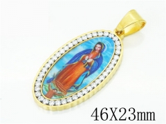 HY Wholesale 316L Stainless Steel Jewelry Popular Pendant-HY13P1469HHA