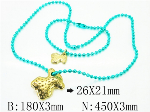 HY Wholesale Stainless Steel 316L Necklaces Bracelets Sets-HY21S0302ILE