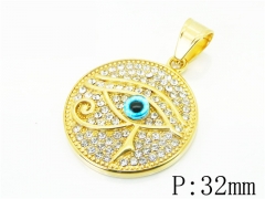 HY Wholesale 316L Stainless Steel Jewelry Popular Pendant-HY13P1581HJZ