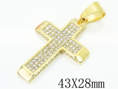 HY Wholesale 316L Stainless Steel Jewelry Popular Pendant-HY13P1442HJF