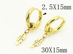 HY Wholesale 316L Stainless Steel Fashion Jewelry Earrings-HY58E1618JL