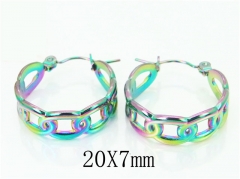 HY Wholesale 316L Stainless Steel Fashion Jewelry Earrings-HY70E0243LE