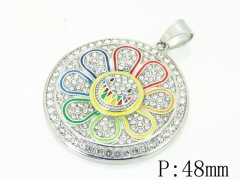 HY Wholesale 316L Stainless Steel Jewelry Popular Pendant-HY13P1556HML