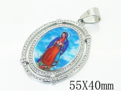 HY Wholesale 316L Stainless Steel Jewelry Popular Pendant-HY13P1461HJL