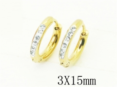 HY Wholesale 316L Stainless Steel Fashion Jewelry Earrings-HY58E1627JL