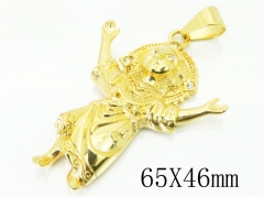 HY Wholesale 316L Stainless Steel Jewelry Popular Pendant-HY13P1514HIA