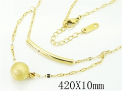 HY Wholesale Stainless Steel 316L Jewelry Necklaces-HY19N0336OW