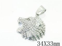 HY Wholesale 316L Stainless Steel Jewelry Popular Pendant-HY13P1529HIQ