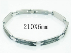 HY Wholesale 316L Stainless Steel Jewelry Bracelets-HY10B1007POV