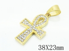 HY Wholesale 316L Stainless Steel Jewelry Popular Pendant-HY13P1418HZL