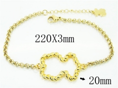 HY Wholesale 316L Stainless Steel Jewelry Bracelets-HY90B0444HMZ