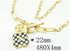HY Wholesale Stainless Steel 316L Jewelry Necklaces-HY32N0491HIT