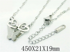 HY Wholesale Stainless Steel 316L Jewelry Necklaces-HY19N0344NS