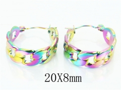 HY Wholesale 316L Stainless Steel Fashion Jewelry Earrings-HY70E0248LV