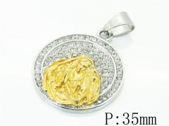 HY Wholesale 316L Stainless Steel Jewelry Popular Pendant-HY13P1608HHL