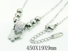HY Wholesale Stainless Steel 316L Jewelry Necklaces-HY19N0341HHG