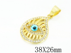 HY Wholesale 316L Stainless Steel Jewelry Popular Pendant-HY13P1510HJQ