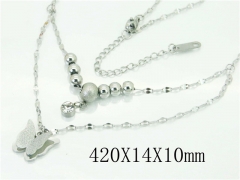 HY Wholesale Stainless Steel 316L Jewelry Necklaces-HY19N0332HEE