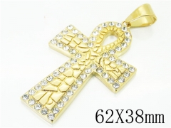 HY Wholesale 316L Stainless Steel Jewelry Popular Pendant-HY13P1406HJL