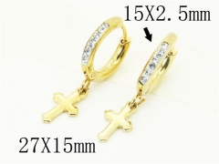 HY Wholesale 316L Stainless Steel Fashion Jewelry Earrings-HY58E1625KE