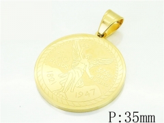 HY Wholesale 316L Stainless Steel Jewelry Popular Pendant-HY13P1565OE