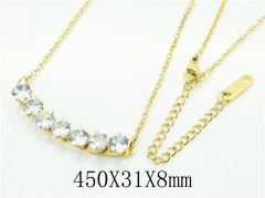 HY Wholesale Stainless Steel 316L Jewelry Necklaces-HY19N0351PE