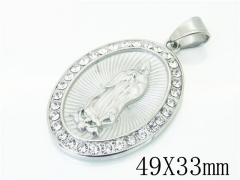 HY Wholesale 316L Stainless Steel Jewelry Popular Pendant-HY13P1447HIU