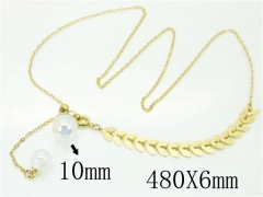 HY Wholesale Stainless Steel 316L Jewelry Necklaces-HY32N0490HDD