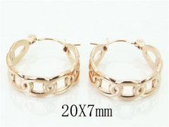 HY Wholesale 316L Stainless Steel Fashion Jewelry Earrings-HY70E0245LA