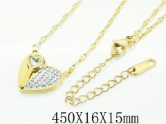 HY Wholesale Stainless Steel 316L Jewelry Necklaces-HY19N0357HDD