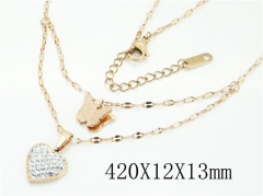 HY Wholesale Stainless Steel 316L Jewelry Necklaces-HY19N0316HHA