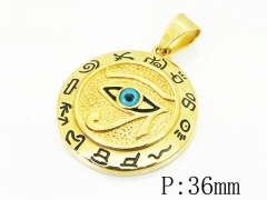 HY Wholesale 316L Stainless Steel Jewelry Popular Pendant-HY13P1583HIE