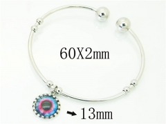 HY Wholesale Stainless Steel 316L Fashion Bangle-HY58B0555KR