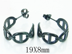 HY Wholesale 316L Stainless Steel Fashion Jewelry Earrings-HY70E0234LZ